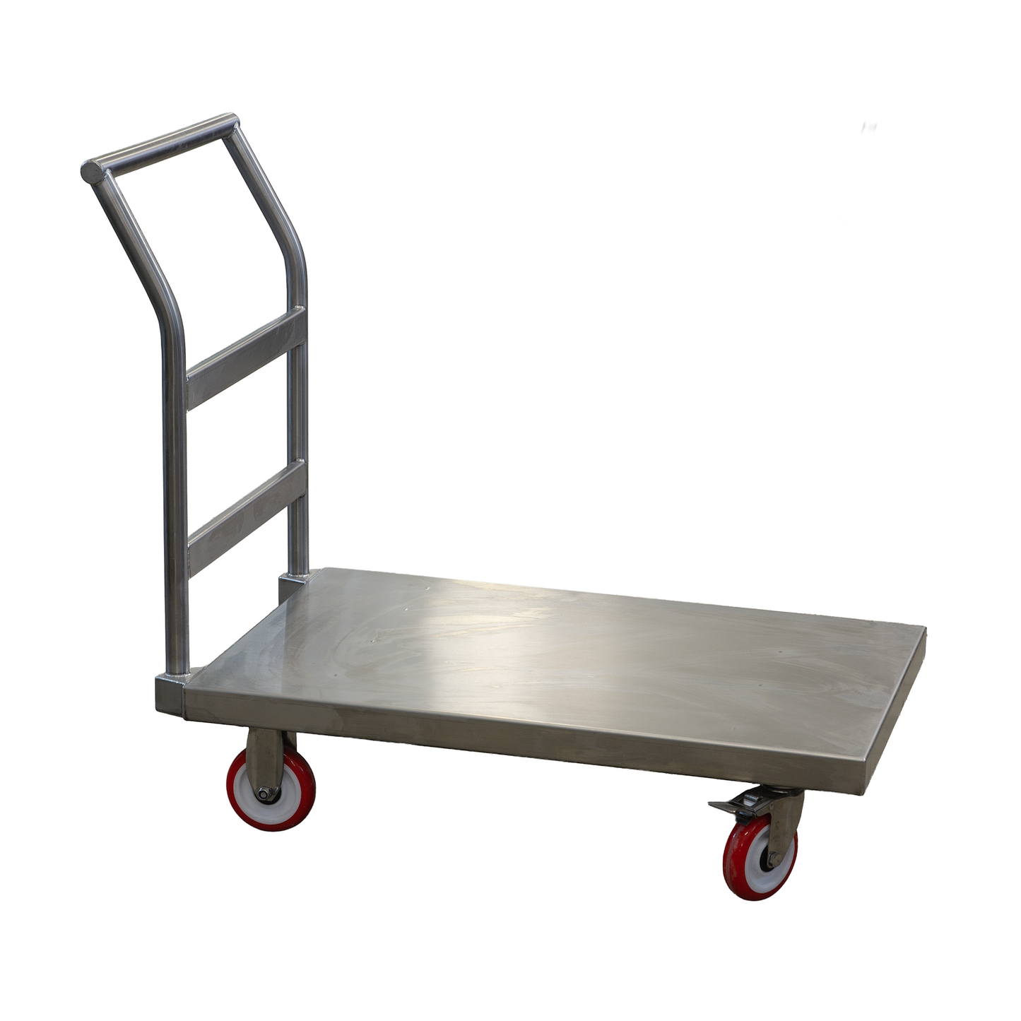 Heavy-Duty Stainless Steel Flat Deck Carts