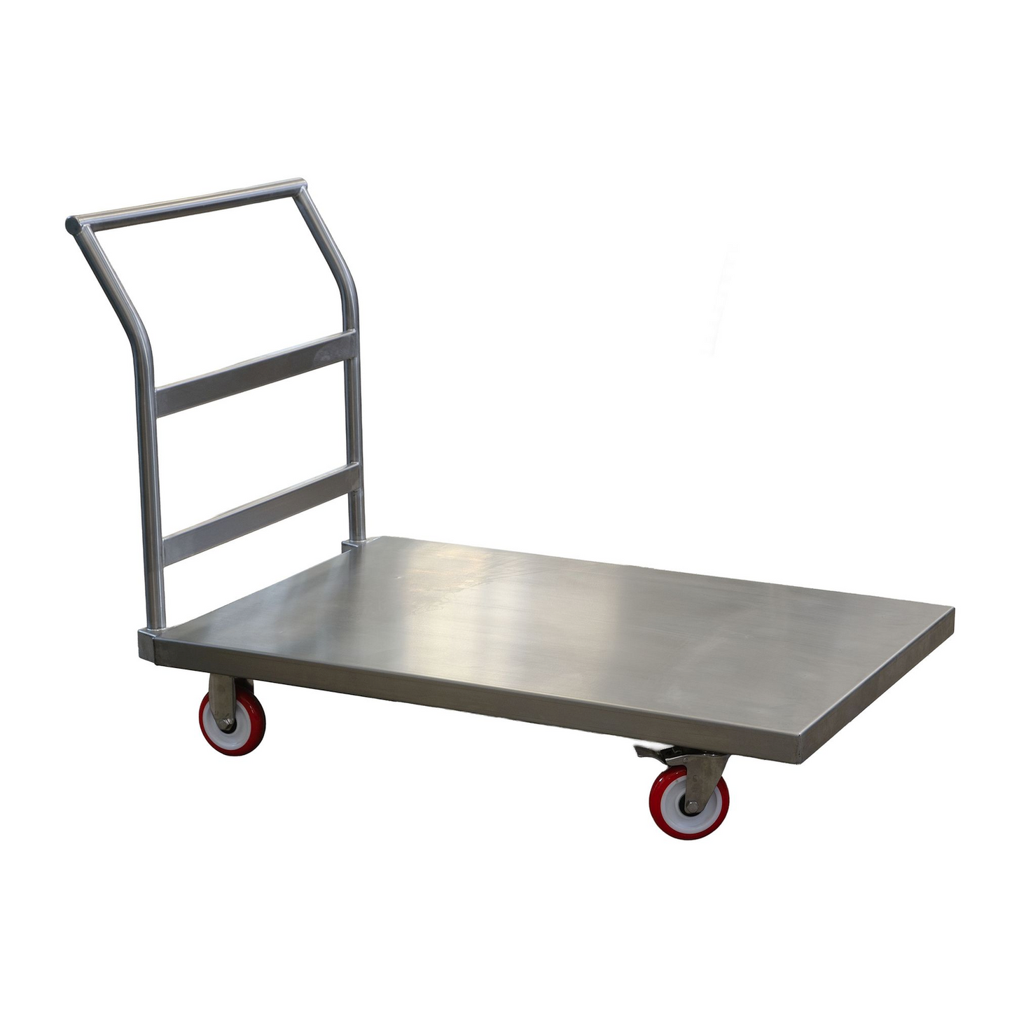 Heavy-Duty Stainless Steel Flat Deck Carts