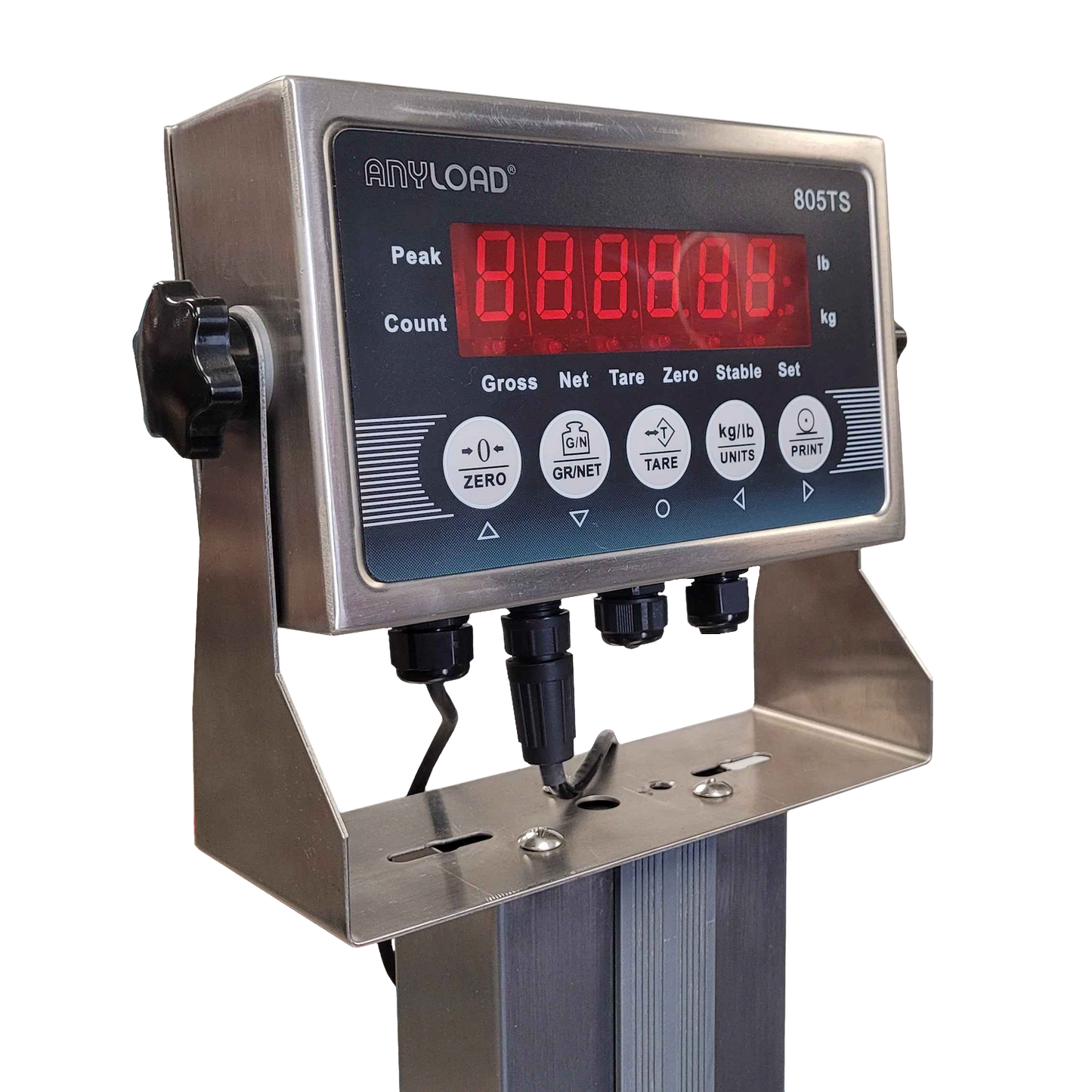 Ishida SH-AT200 300 lb Platform Scale with Anyload 805TS Digital Indicator - USED