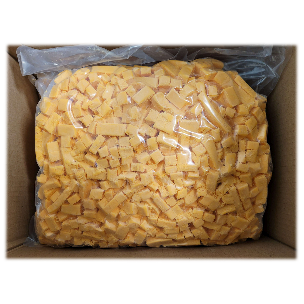 High-Temp Cheddar Cheese (1/2" Cubed)