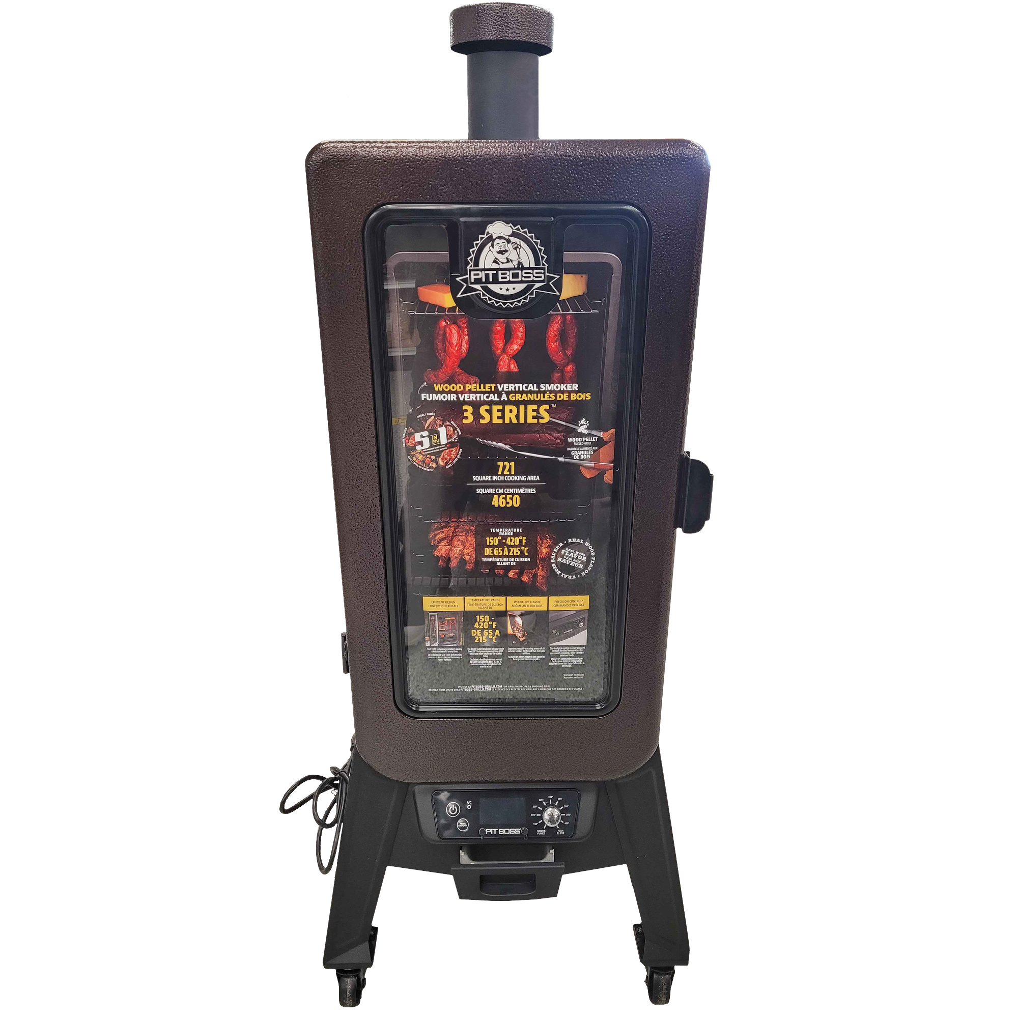 Pit Boss Copperhead 3-Series Vertical Pellet Smoker – JB's Sausage