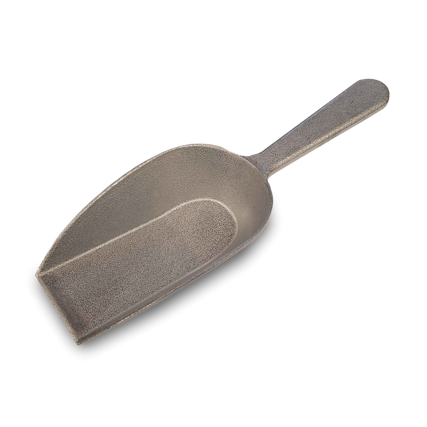 4 oz. Aluminum Scoop with Flat Bottom