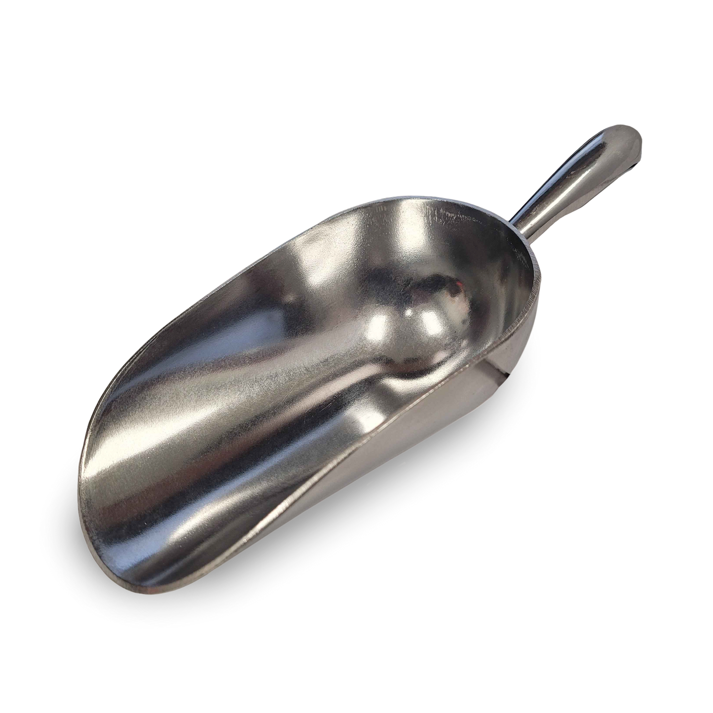 12 oz One-Piece Aluminum Scoop with Round Bottom