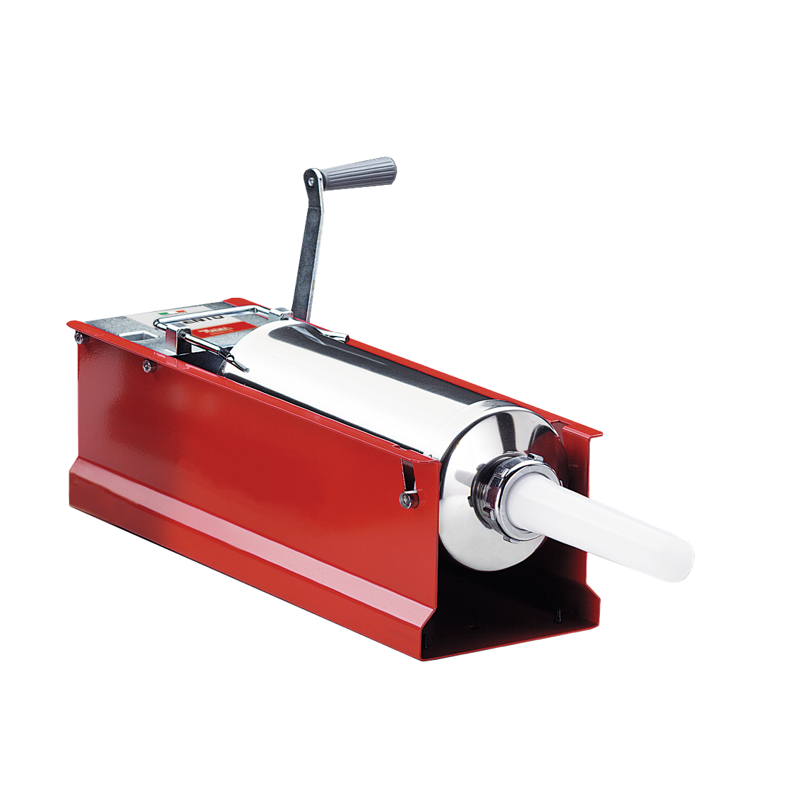Trento Red 11 lb / 5 kg Manual Sausage Stuffer – 2-Speed Horizontal Direct Drive
