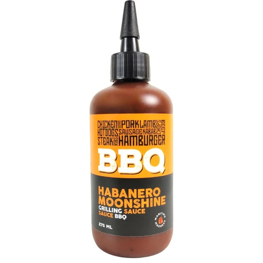 Habanero Moonshine BBQ Sauce