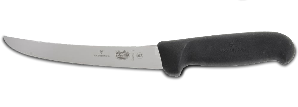 6" Curved Stiff Boning Knife