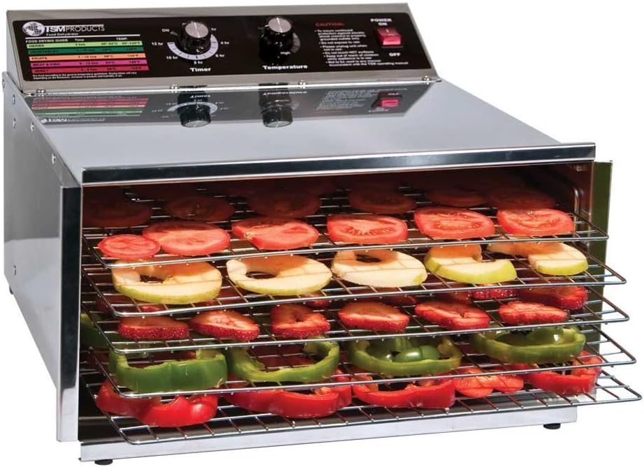 TSM D-5 Stainless Dehydrator (5 Rack) – JB's Sausage Maker Supplies