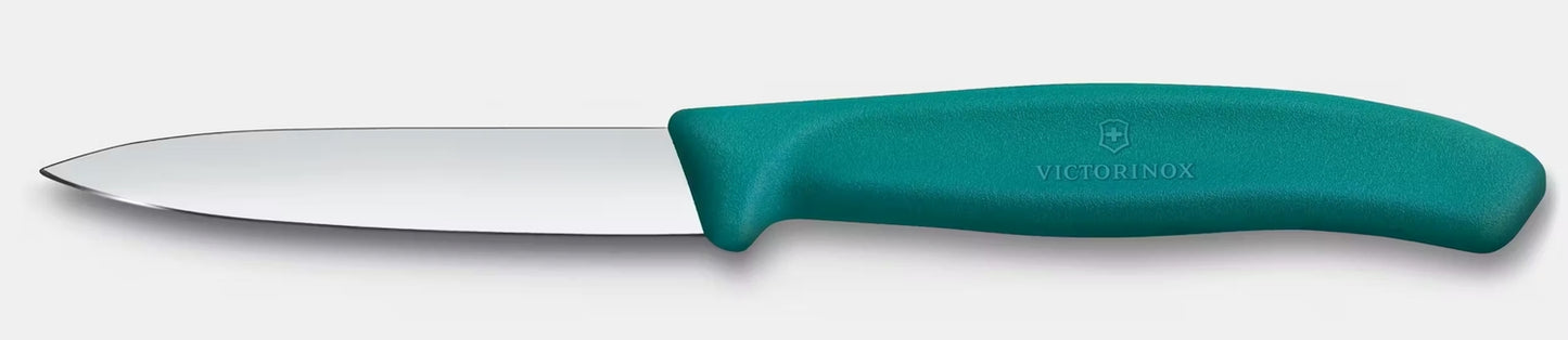 4” Straight Paring Knife (kale green)
