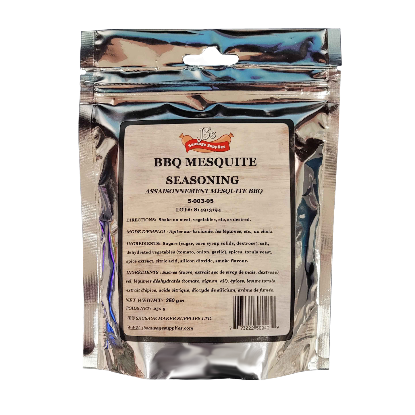 BBQ Mesquite Seasoning