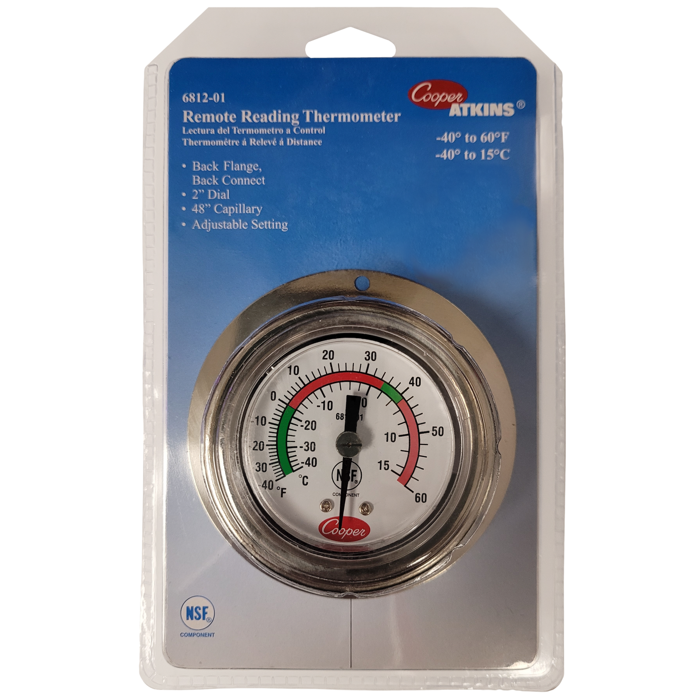 Cooper-Atkins 6812-01 Remote Reading Thermometer