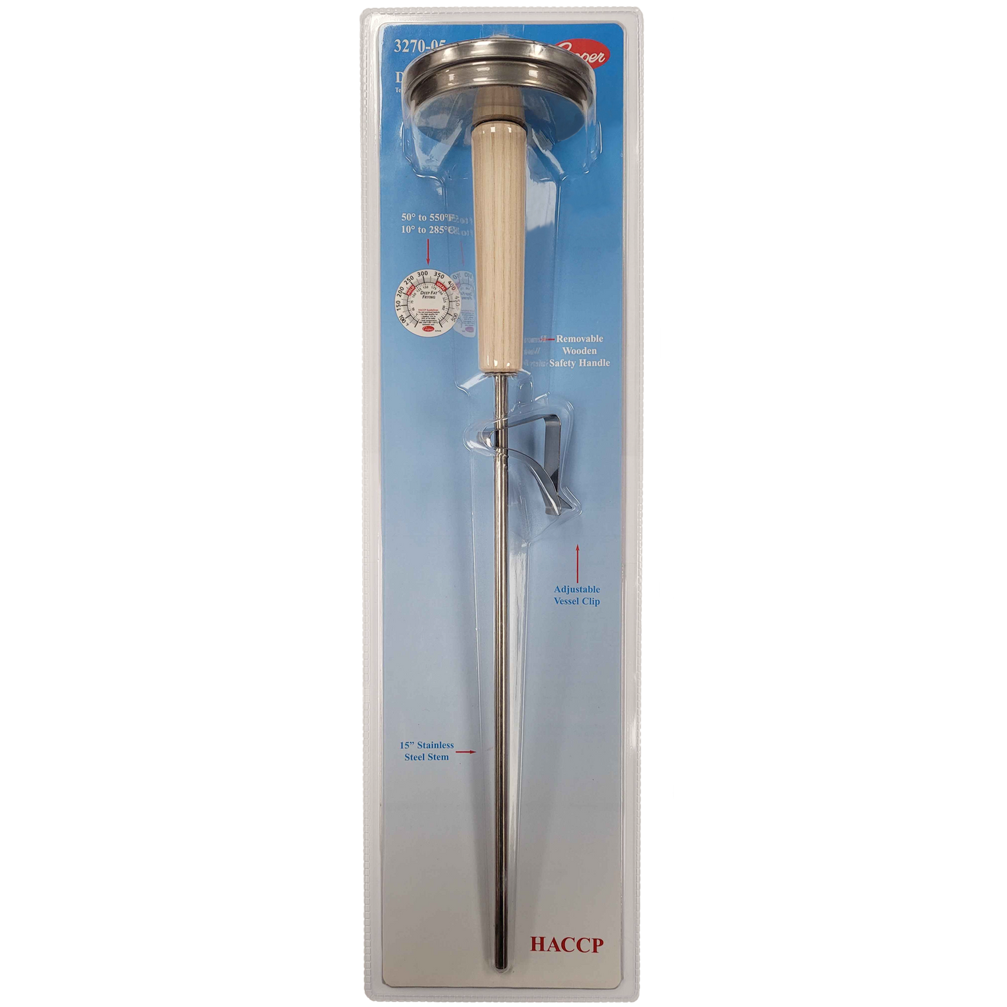 Cooper Atkins 3270-05 Deep Frying Thermometer