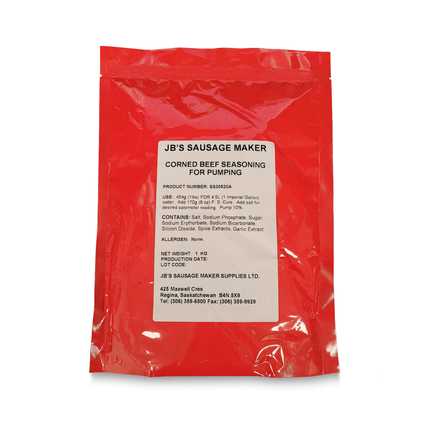 Corned Beef Seasoning for Pump
