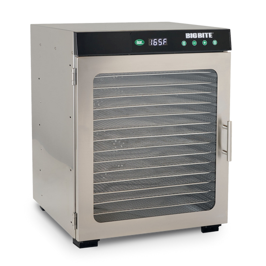 BigBite® 16-Tray Stainless Steel Dehydrator