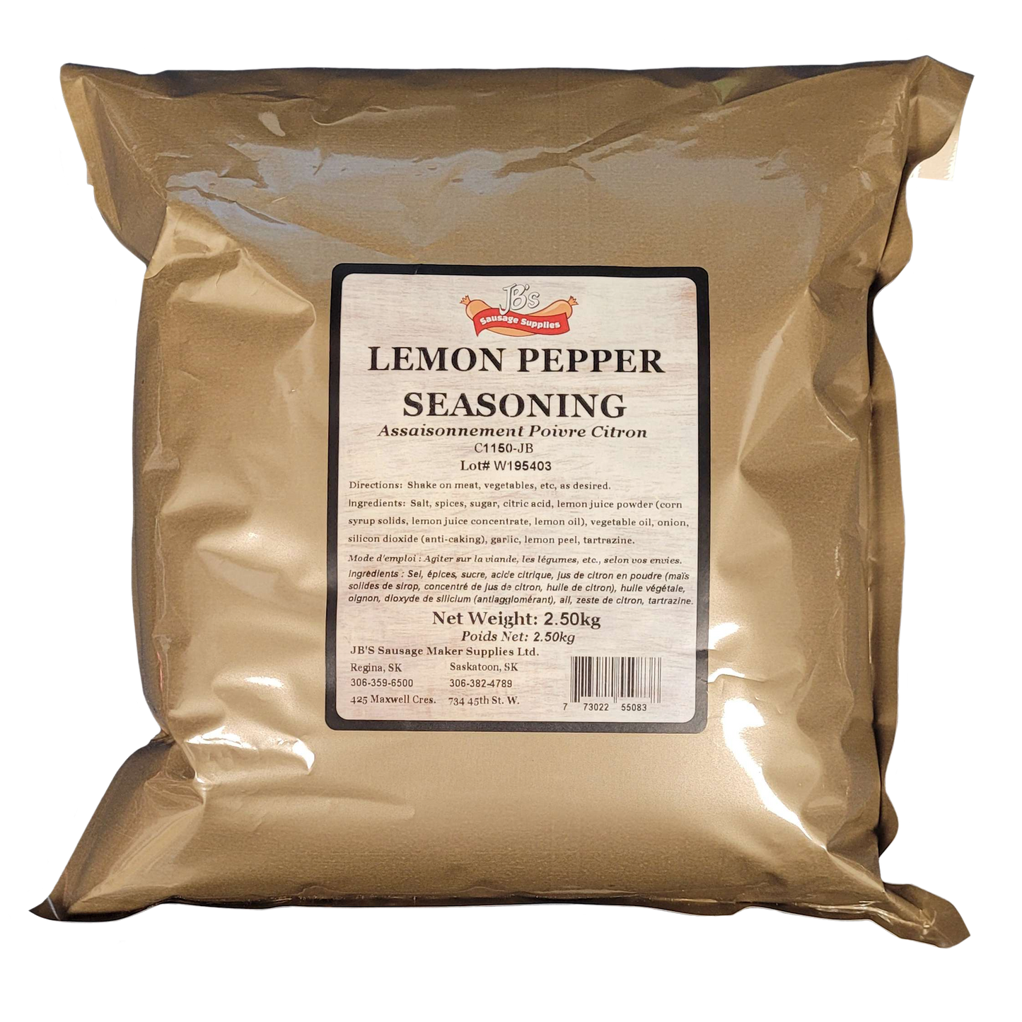 Lemon Pepper Seasoning