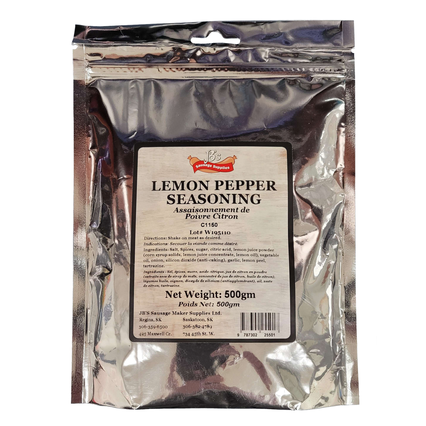 Lemon Pepper Seasoning