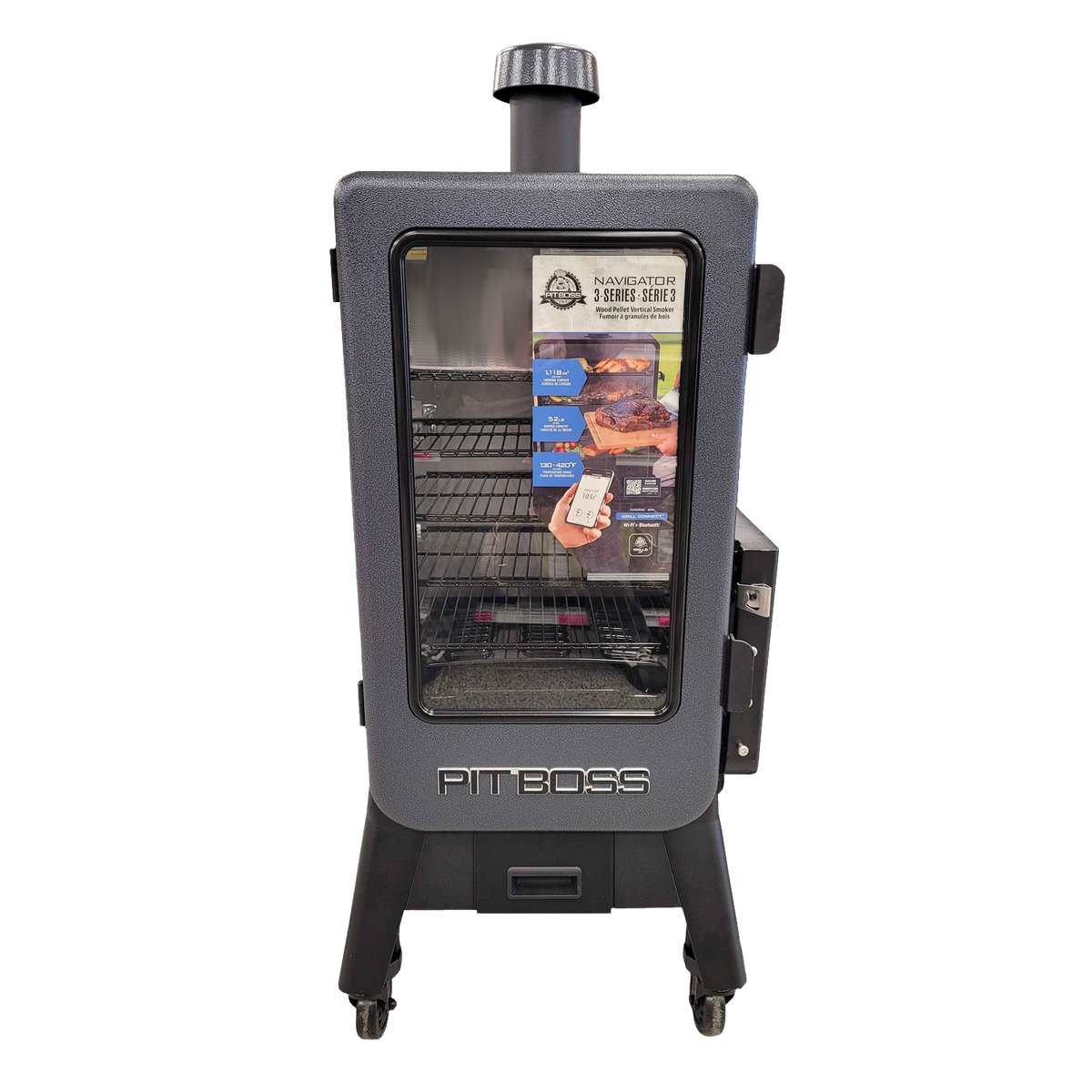 Navigator 3-Series Vertical Pellet Smoker