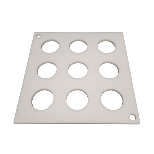 9-Hole HDPE Patty Forming Board