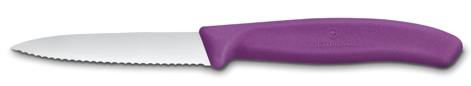 3 ¼" Serrated Paring Knife (purple)