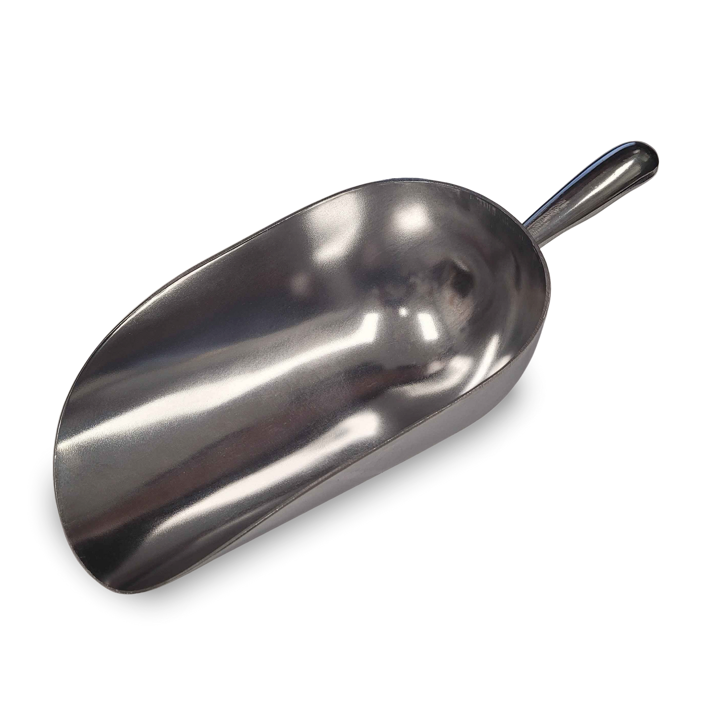 85 oz One-Piece Aluminum Scoop with Round Bottom