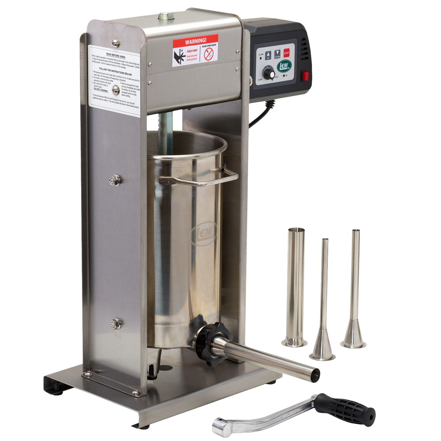 20lb Vertical Stuffer - Motorized