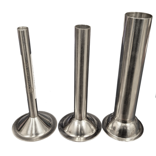 #8 Grinder Stuffing Tubes Stainless Steel