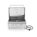 Table Top 2-Burner Propane Grill S/S